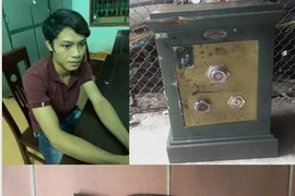 Tên trộm nằm phục hơn 2 tiếng đồng hồ để rình phá két rồi bỏ trốn hàng trăm cây số