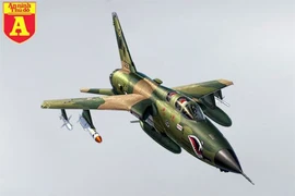 [Infographic] F-105 - Thần sấm Mỹ từng bị hạ gục bởi MiG-17 trên bầu trời Việt Nam