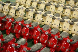 Piaggio ra mắt nhà máy động cơ mới tại Việt Nam