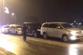 TNGT liên hoàn trên đường Bắc Thăng Long- Nội Bài