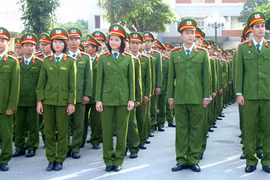 Tuyển chọn công dân phục vụ có thời hạn trong CAND đợt I – năm 2013