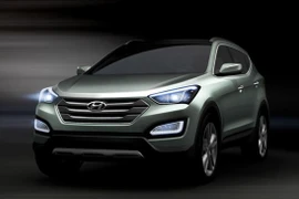 "Ảnh nóng" Hyundai Santa Fe 2013