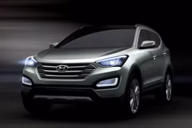 "Ảnh nóng" Hyundai Santa Fe 2013