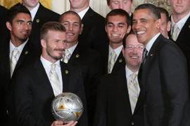 Beckham diện kiến Obama