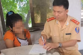 Thượng úy CSTG cứu thiếu nữ nhảy cầu Chương Dương