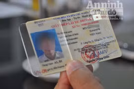 "Tiết lộ" những tính bảo mật của GPLX mẫu mới. 