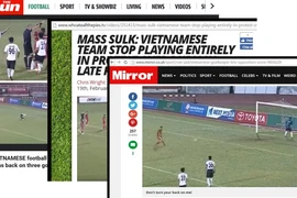 Báo nước ngoài đồng loạt chế giễu "vết nhơ V-League" trận TP.HCM - Long An