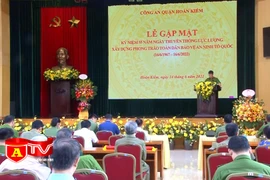 Xây dựng thế trận an ninh khép kín trên địa bàn