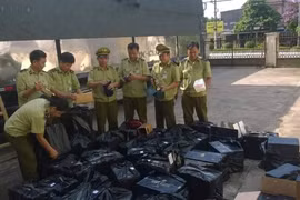 QLTT hà thu giữ 436 chai rượu ngoại nhập lậu