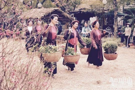 Xao xuyến trước hình ảnh chợ quê xưa tuyệt đẹp