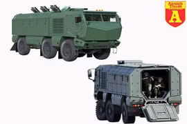 [Infographic] Typhoon K - Siêu xe bọc thép chở quân đa năng