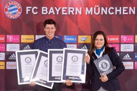 "Sao" Bayern Munich ẵm 4 kỷ lục từ Guinness 
