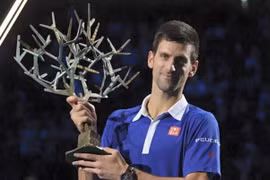 Djokovic lần thứ tư vô địch Paris Masters