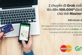 Grab mở rộng thanh toán bằng thẻ quốc tế