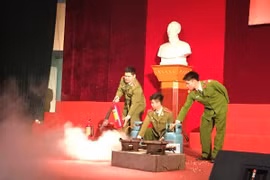 Nâng cao nghiệp vụ PCCC và cứu nạn, cứu hộ cho lực lượng bảo vệ dân phố, dân phòng