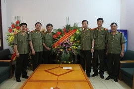 Lãnh đạo Bộ Công an và Ban Tuyên giáo Thành ủy chúc mừng Báo ANTĐ nhân ngày Báo chí Cách mạng Việt Nam