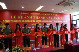 Khánh thành công trình trụ sở làm việc cơ quan Cảnh sát điều tra Công an Hà Nội