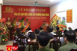 Khánh thành trụ sở làm việc Công an phường Nam Đồng