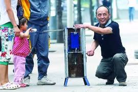 Được tặng bằng sáng chế máy giặt...đồ lót