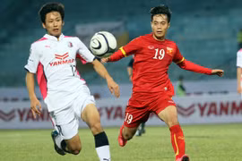 U23 Việt Nam cầm hòa Cerezo Osaka trên sân Hàng Đẫy