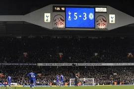 Chùm ảnh: Đêm “kinh hoàng” của Chelsea trên sân White Hart Lane