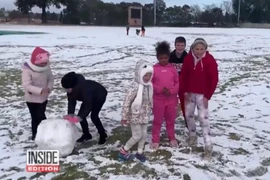 Trận tuyết rơi hiếm có tại Johannesburg, Nam Phi sau hơn 10 năm