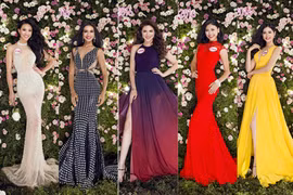 Ngắm loạt váy áo lộng lẫy của người đẹp Hoa hậu Việt Nam 2016