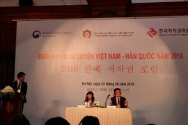 Diễn đàn bản quyền Việt Nam-Hàn Quốc năm 2016