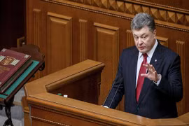 Tổng thống Ukraine muốn trở thành thành viên nghị viện EU