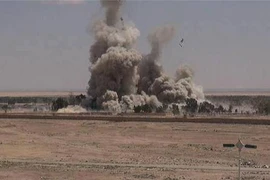 IS phá hủy nhà tù khét tiếng ở thành phố Palmyra của Syria