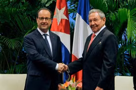 Tổng thống Pháp kêu gọi Mỹ dỡ bỏ cấm vận chống Cuba