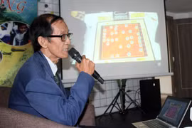 HLV tuyển quốc gia bình luận trực tiếp giải cờ tướng Ngôi sao quốc tế 2015