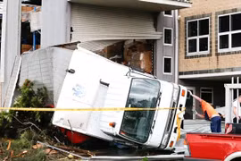 Lốc xoáy hiếm gặp tàn phá Sydney