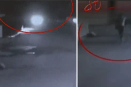 Lái xe lao xuống sông rồi... về nhà ngủ