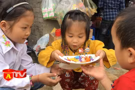 Đưa hội họa đến với trẻ em vùng cao