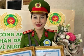 Thượng uý Lương Thị Phương Anh: Tiếp tục trau dồi thêm kinh nghiệm, kiến thức