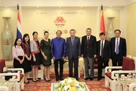 Bộ trưởng Bộ Công an Tô Lâm tiếp Đại sứ Vương quốc Thái Lan