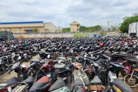 Công an quận Hai Bà Trưng tìm chủ sở hữu xe máy