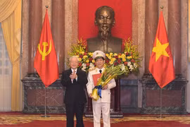 Thứ trưởng Bộ Công an Nguyễn Văn Sơn được thăng cấp bậc hàm Thượng tướng 