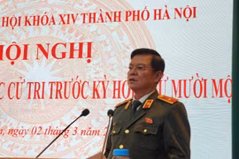 Đoàn Đại biểu Quốc hội Hà Nội, đơn vị bầu cử số 5 tiếp xúc cử tri trước kỳ họp thứ 11, Quốc hội khóa XIV