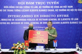 Đoàn kết, gắn bó chặt chẽ giữa Bộ Công an Việt Nam và Bộ Nội vụ Cuba