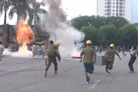 Hội thao nghiệp vụ chữa cháy và cứu hộ, cứu nạn quận Ba Đình