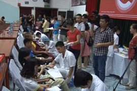 Hiến máu nhân đạo ở Bệnh viện Nhi Trung ương 