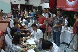 Hiến máu nhân đạo ở Bệnh viện Nhi Trung ương 