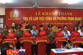 Công an thành phố Hà Nội khánh thành trụ sở 3 đơn vị Công an cơ sở