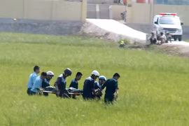 Đưa thi thể phi công gặp nạn vụ máy bay L-39 rơi ở Phú Yên về bệnh viện