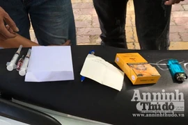 Hà Nội: Nhìn thấy CSGT, nam thanh niên quay đầu xe chạy thục mạng