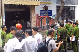 Cháy khách sạn trung tâm TP.HCM, một phụ nữ nước ngoài tử vong