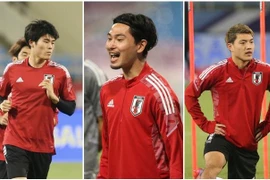 Minamino và dàn sao 'triệu đô' Nhật Bản làm quen sân Mỹ Đình