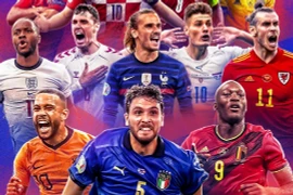 [ẢNH] Chân dung 12 đội tuyển đã vào vòng loại trực tiếp EURO 2020